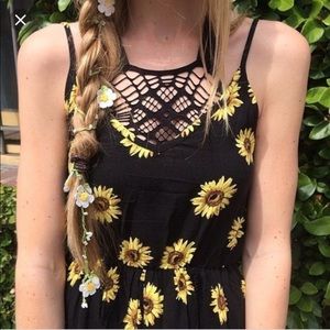 Black LF Dreamcatcher Bralette